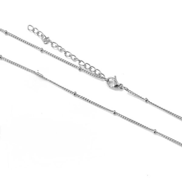 ketting dot zilver