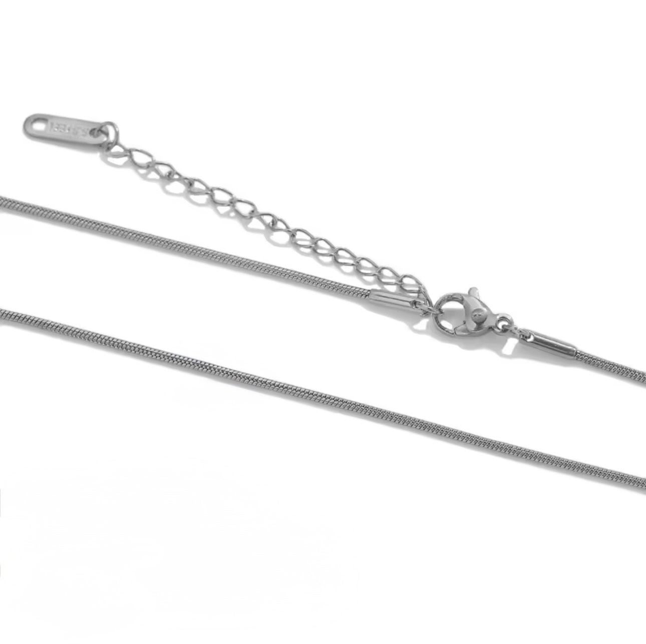 Ketting egaal zilver