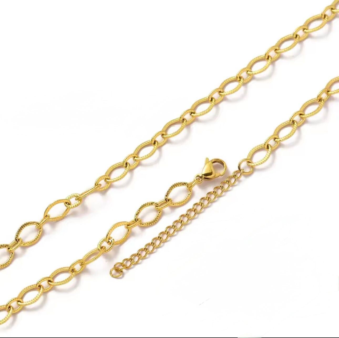 ketting grove schakel goud