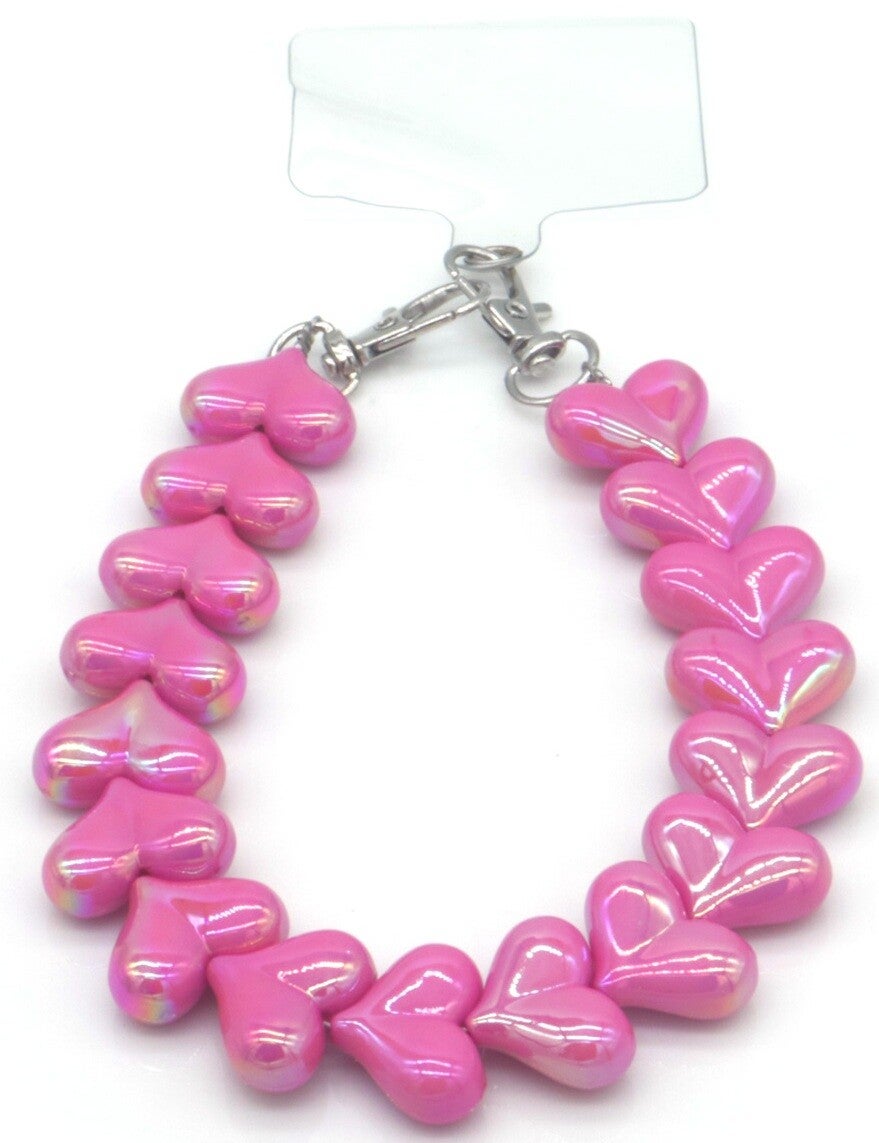 Telefoonkoord hartjes