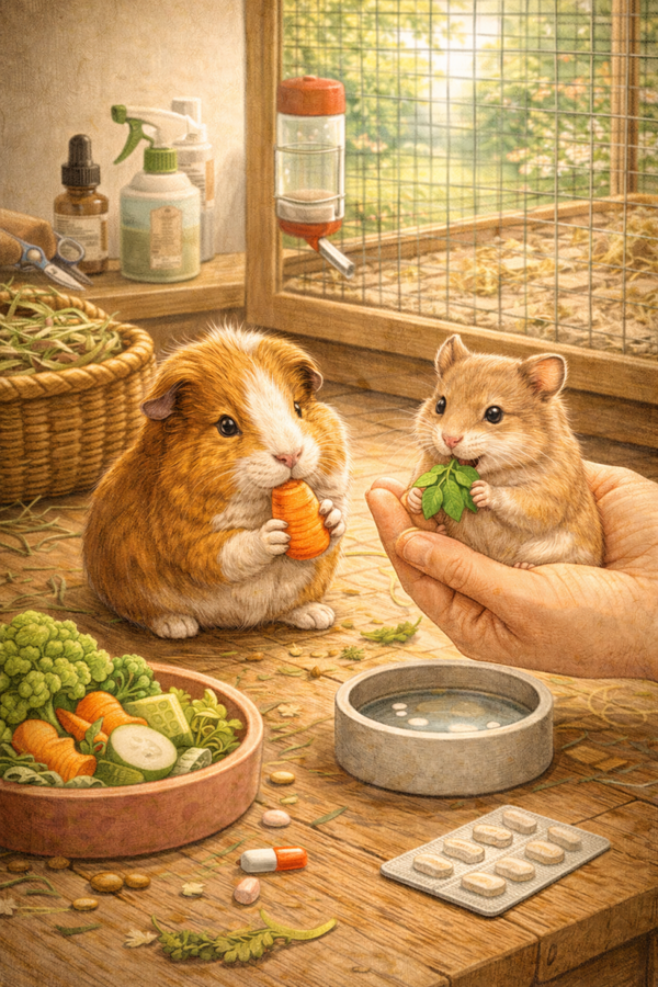 Knaagdieren verzorgen