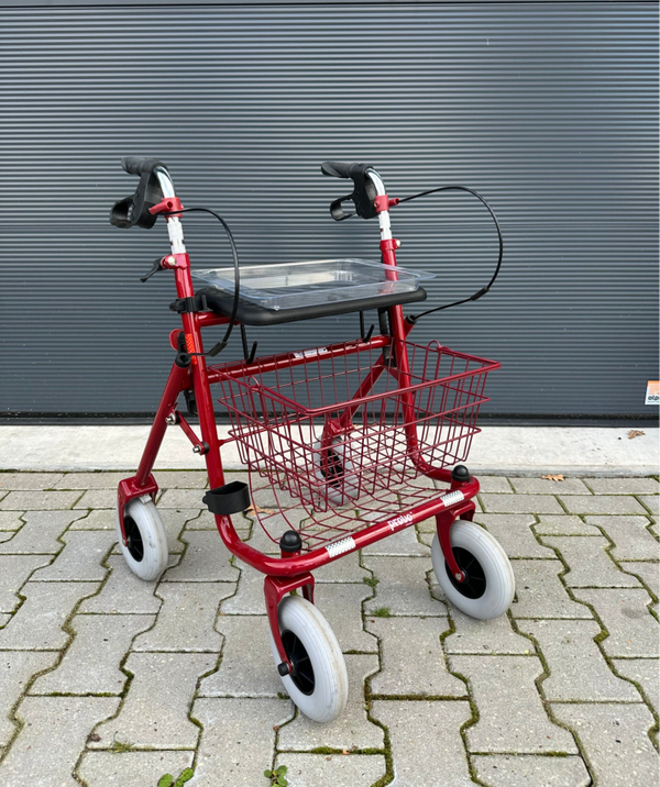Rollator Premis Provo - 2e Generatie Rood