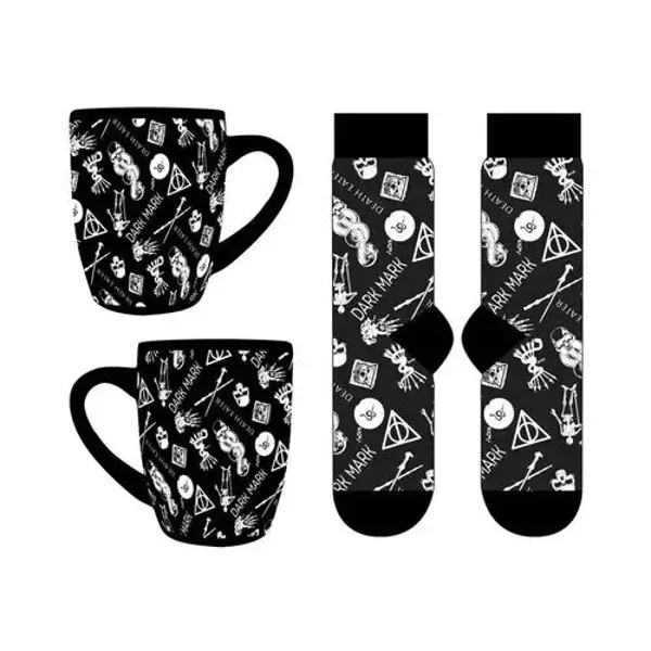 Harry Potter – Set Taza y Calcetines Dark Mark