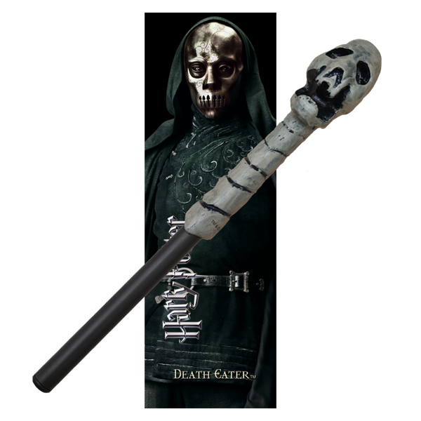Bolígrafo y Marcapáginas Calavera Mortífaga – Harry Potter – The Noble Collection