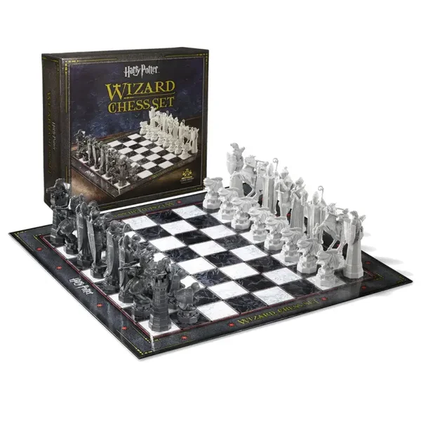 🧙‍♂️ Ajedrez Oficial de Harry Potter – Reproducción de la Piedra Filosofal