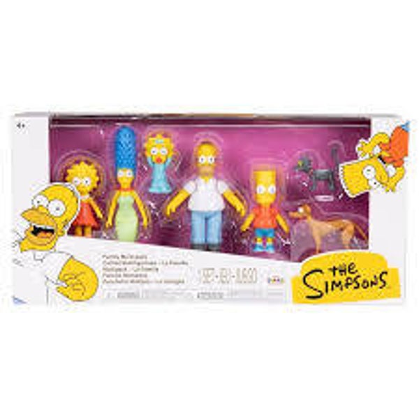 Blíster 7 Figuras Los Simpsons 6 cm – Coleccionables Oficiales