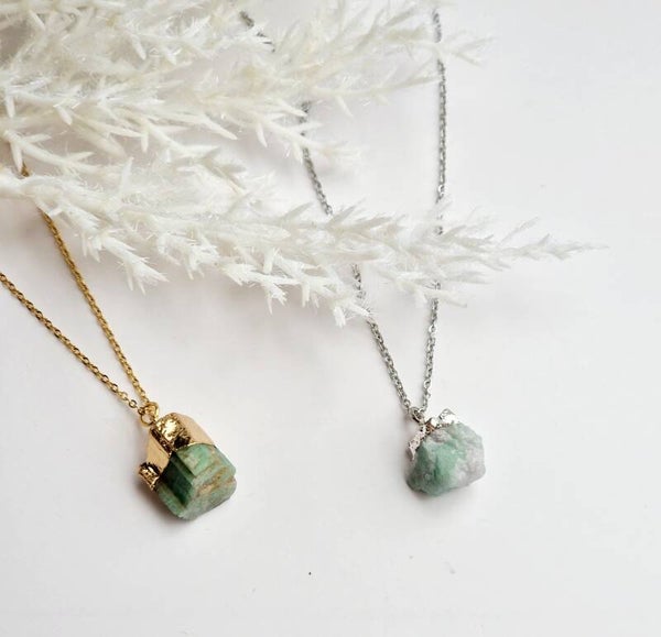 Ketting met Smaragd hanger