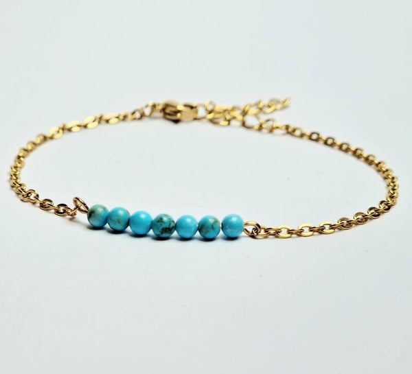 Armbandje met natuursteen