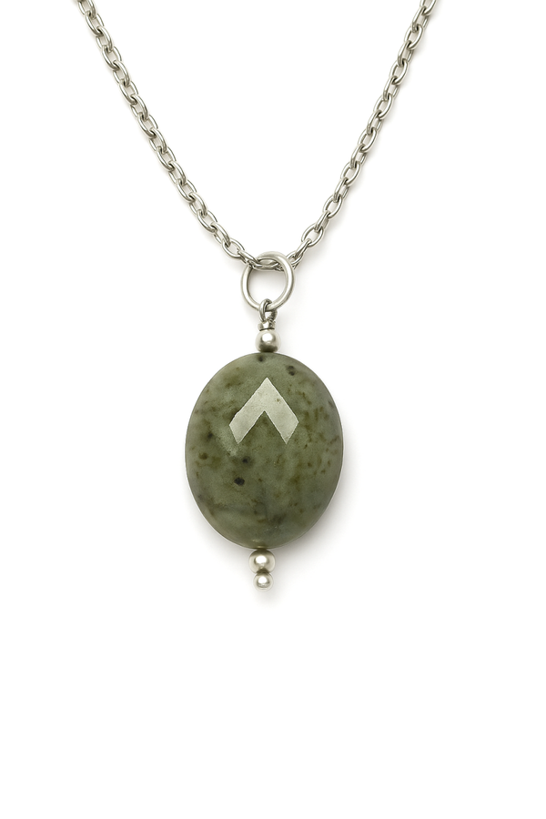 Labradoriet ketting – Premium Stainless Steel goud of zilver