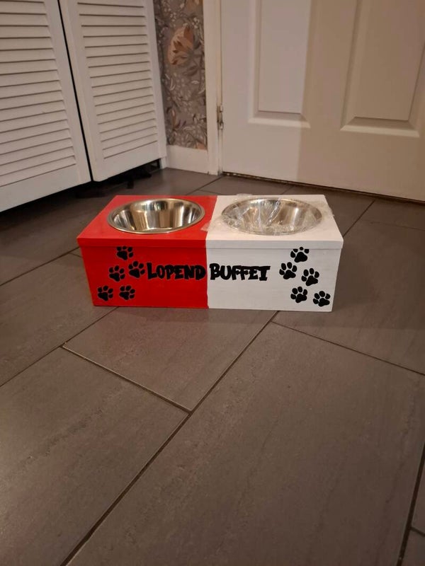 Voer en drinkbak standaard V3