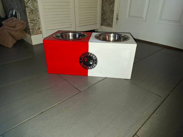 Voer en drinkbak standaard V9