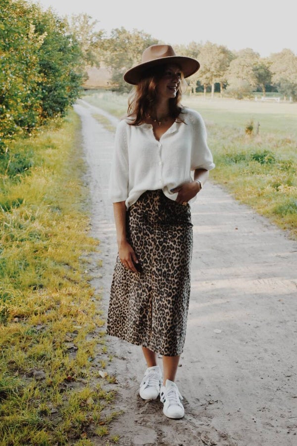 Leopard skirt