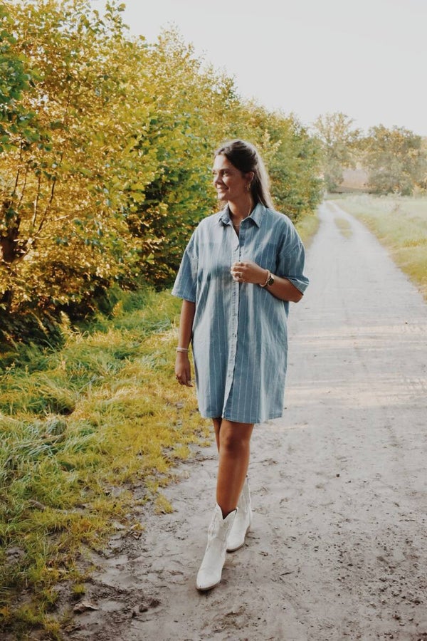 favoriet denim jurkje