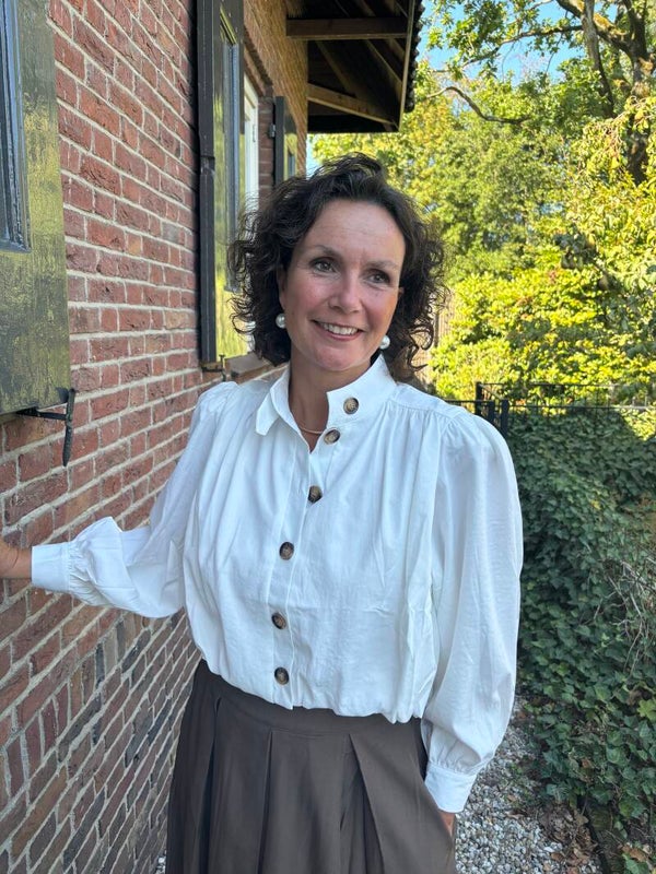 Witte Lola blouse