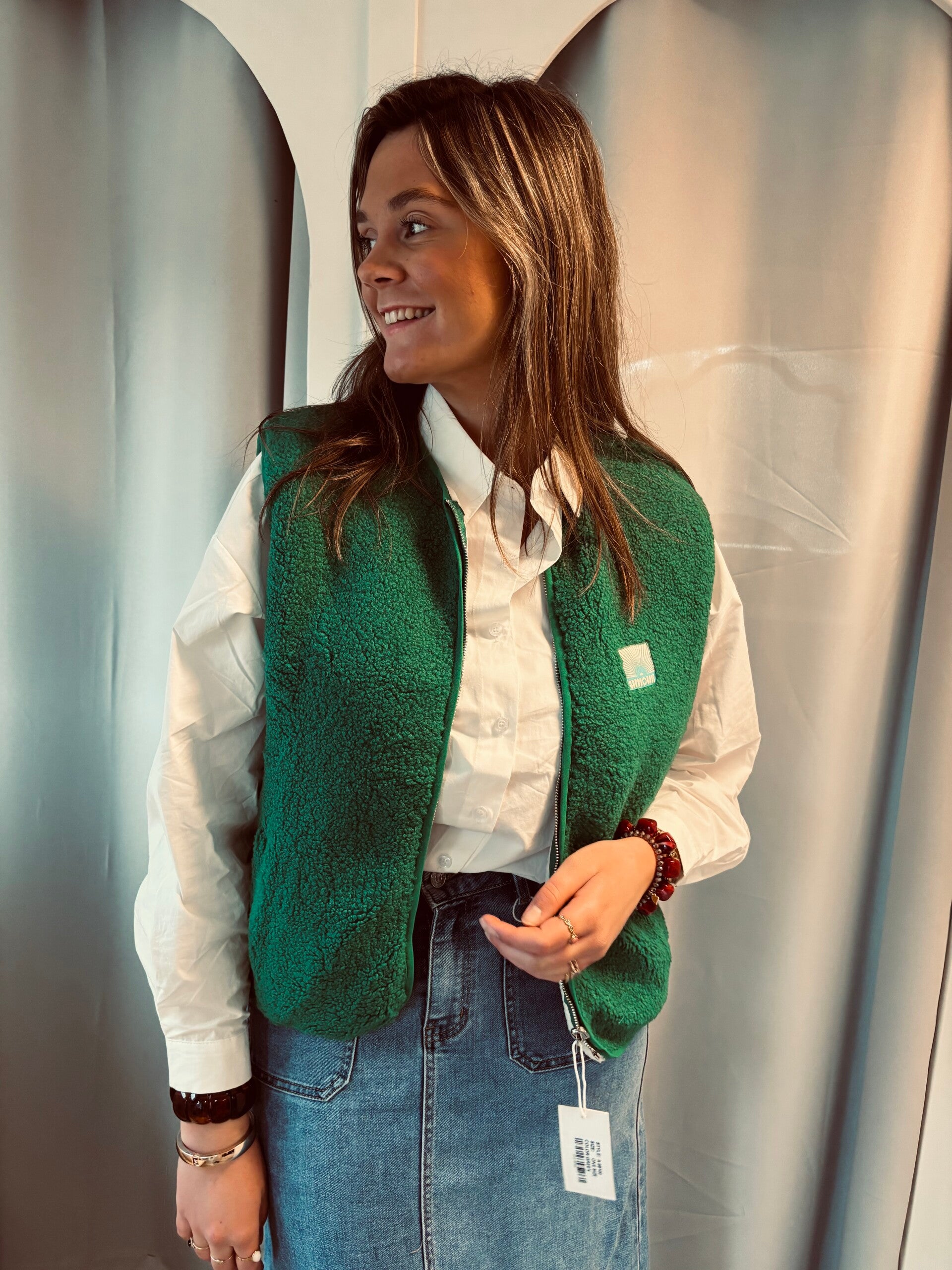 Green Lisa gilet