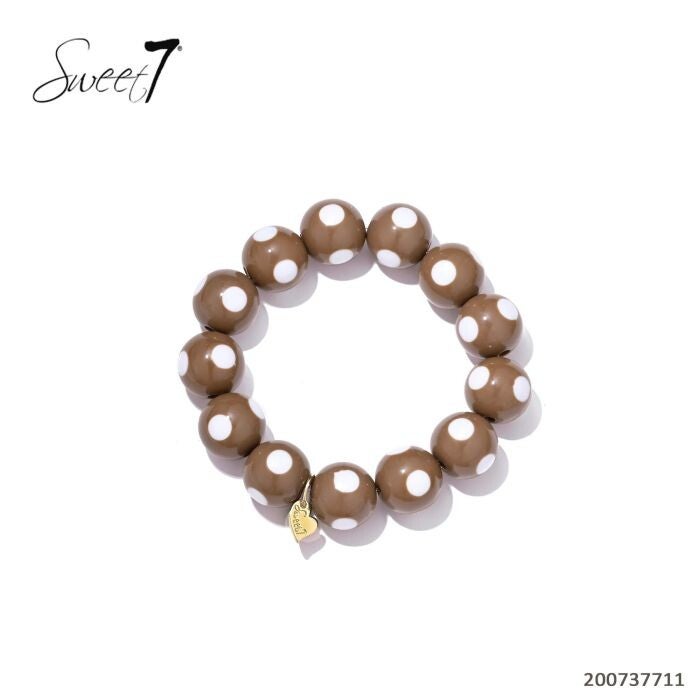 Brown dots bracelet