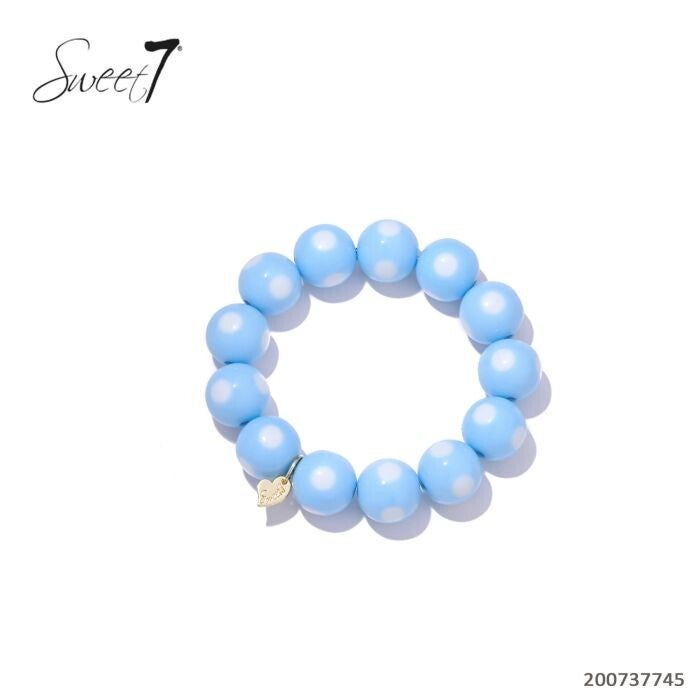 Blue dots bracelet
