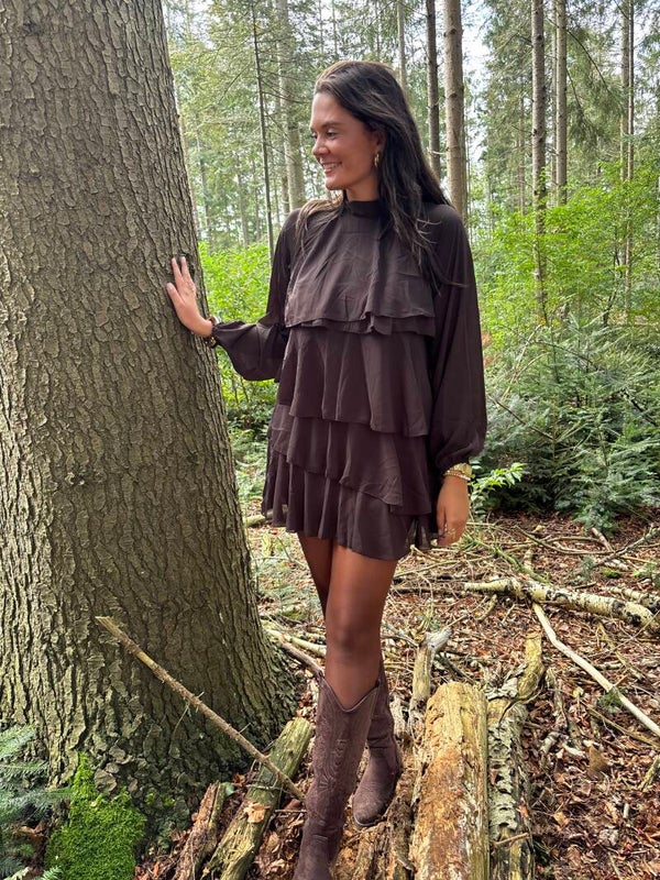 Brown tutu dress