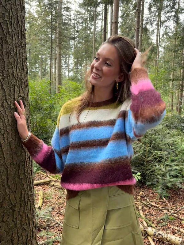 Color Autumn sweater