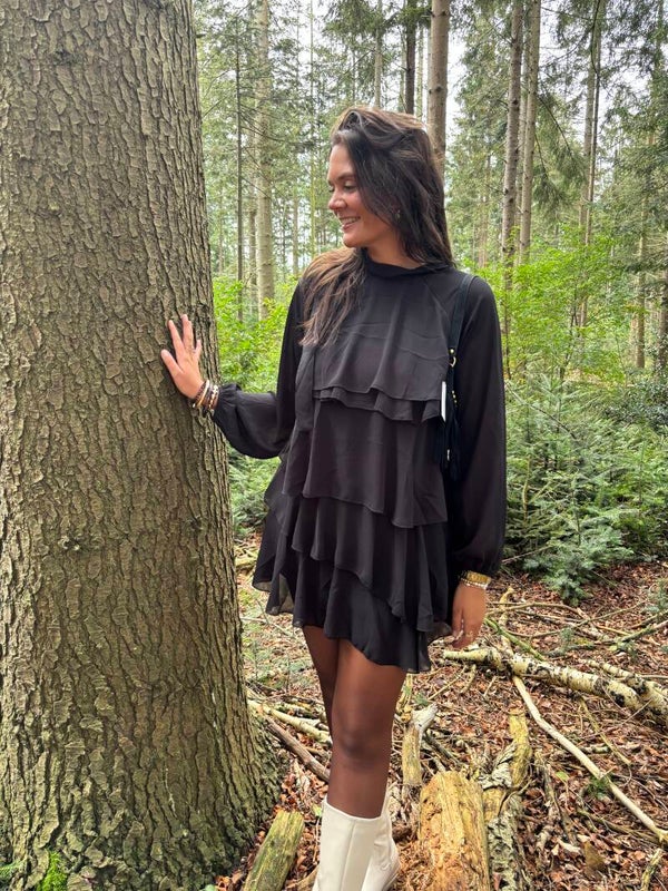 Black tutu dress
