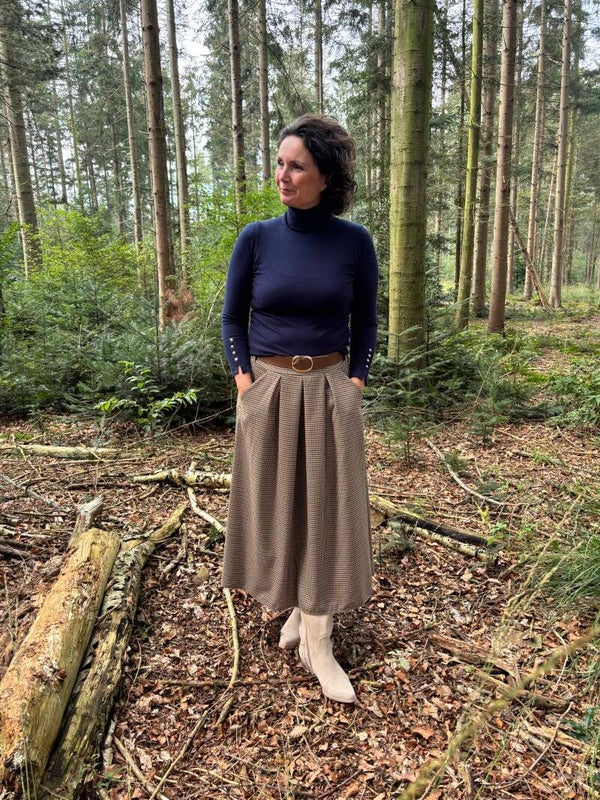 Herfst ruit rok