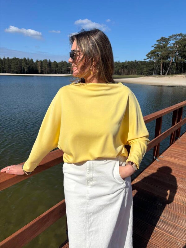 Yellow chic top