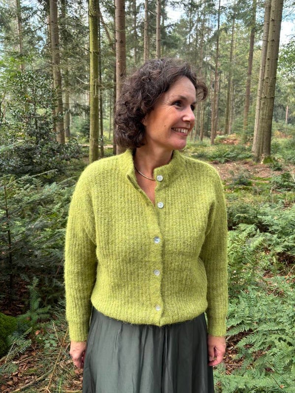 ‘t leuke groene vestje