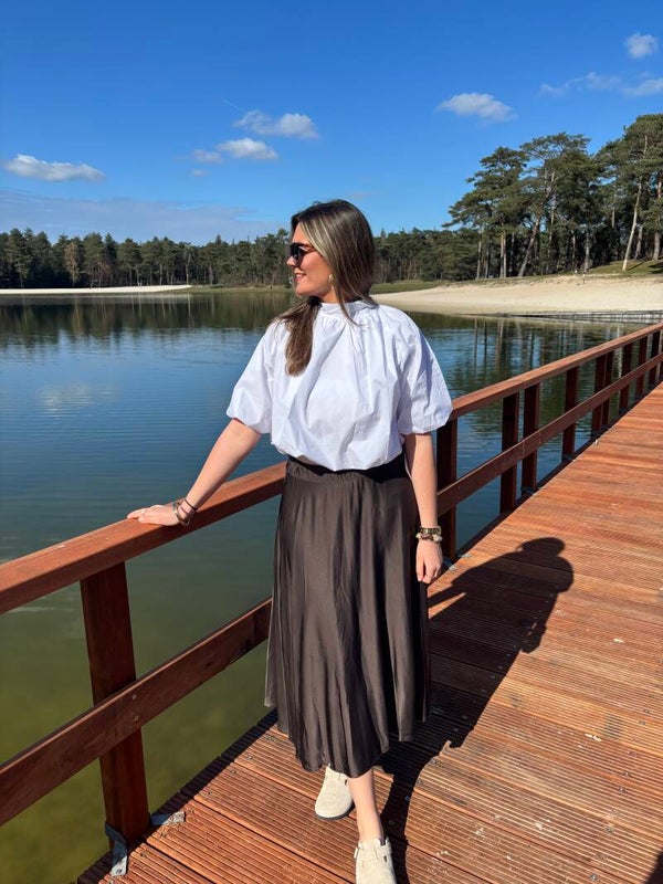 ‘t lente blousje wit