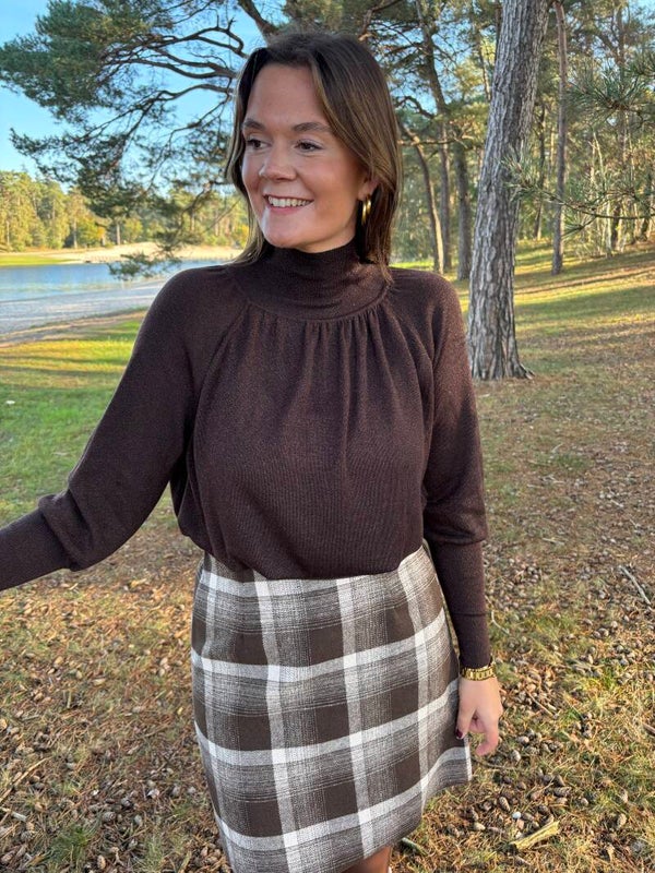 Brown sparkle top
