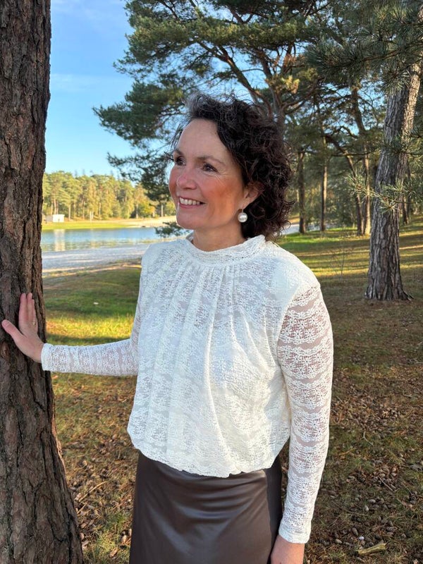Cozy lace top