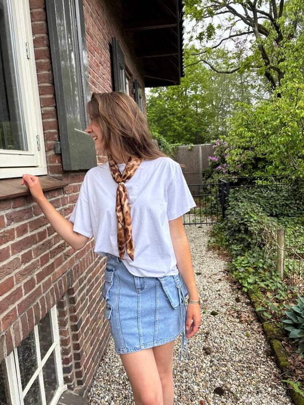 White basic shirt