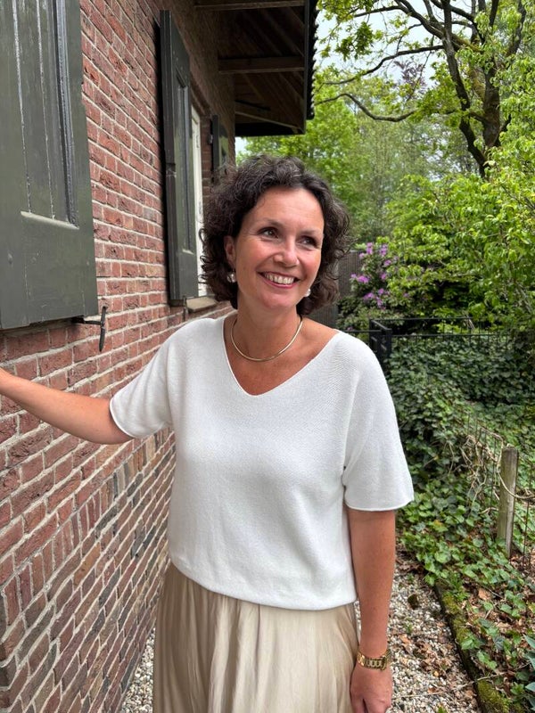 Witte lievelings top