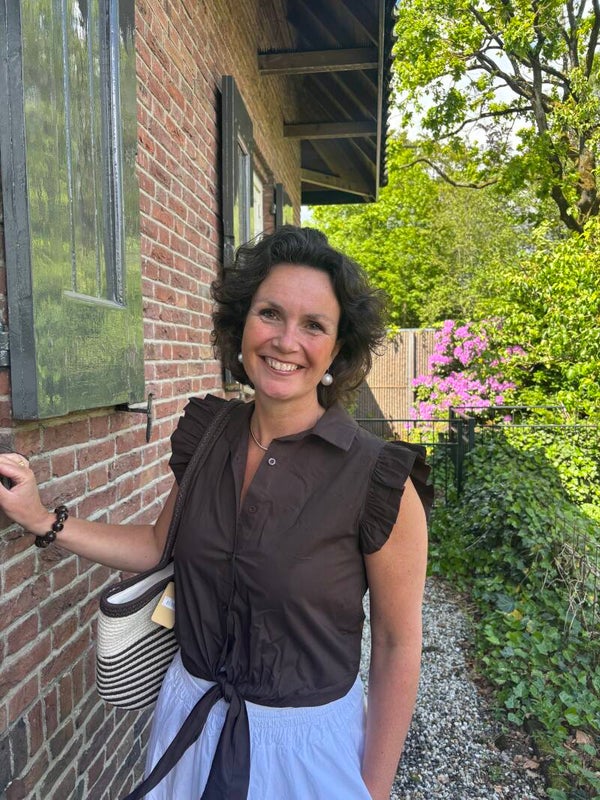 Bruine zomer blousje