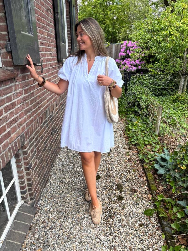 ‘t witte zomer jurkje