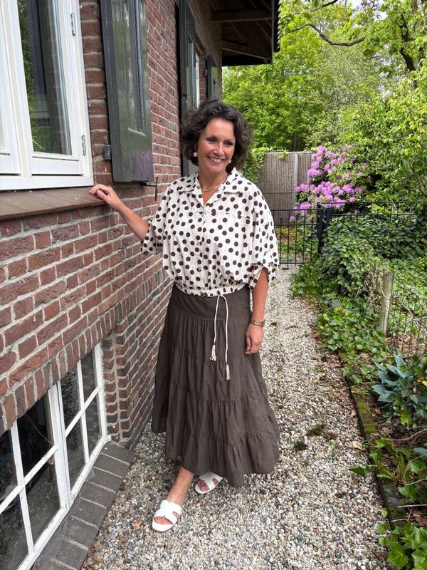 Brown Summer skirt