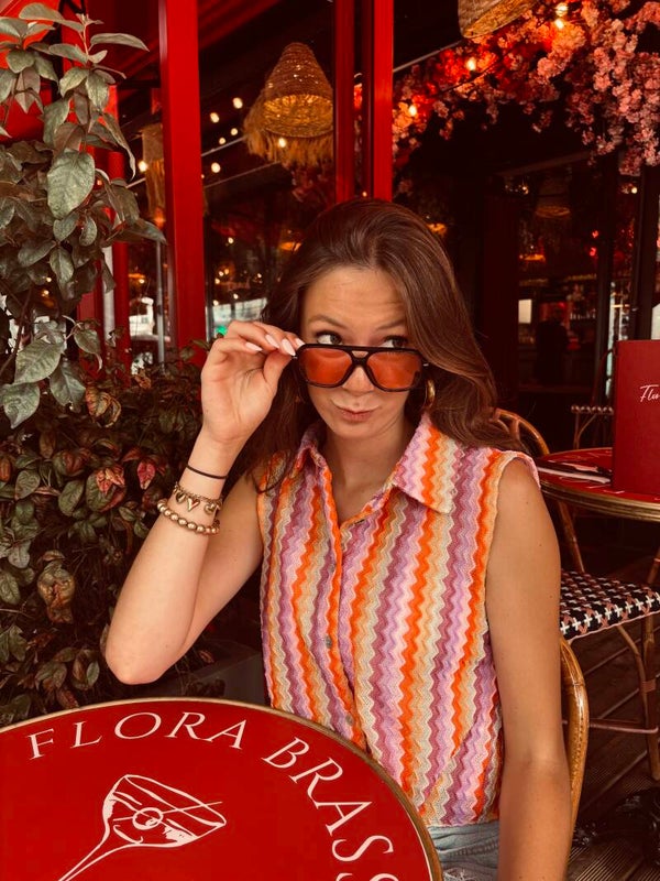Color pink top