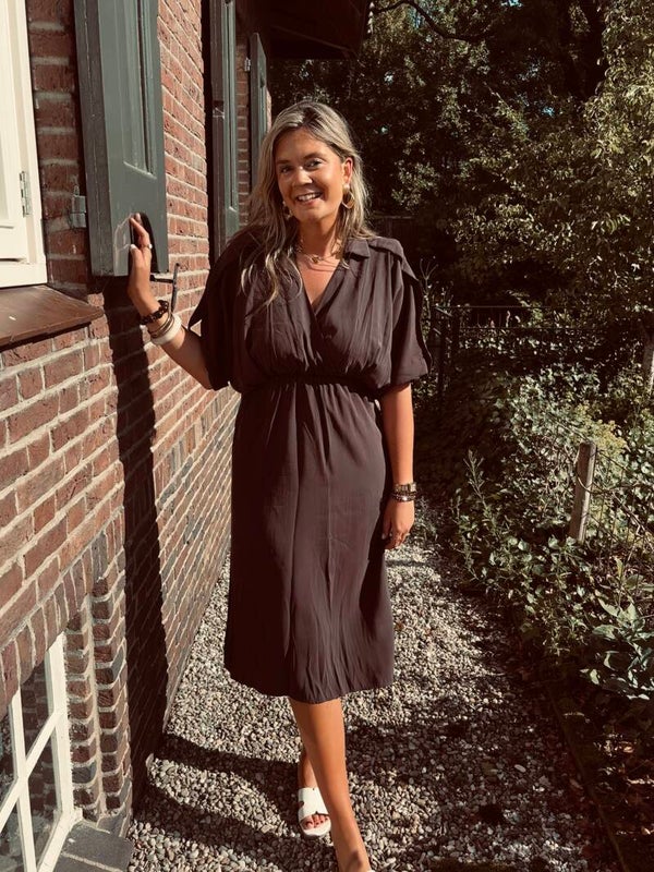 Brown Summer chic dress