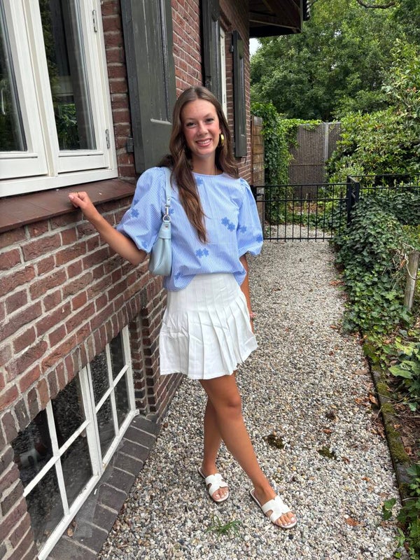 White skort