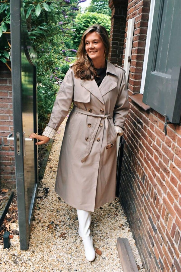 de zand trenchcoat