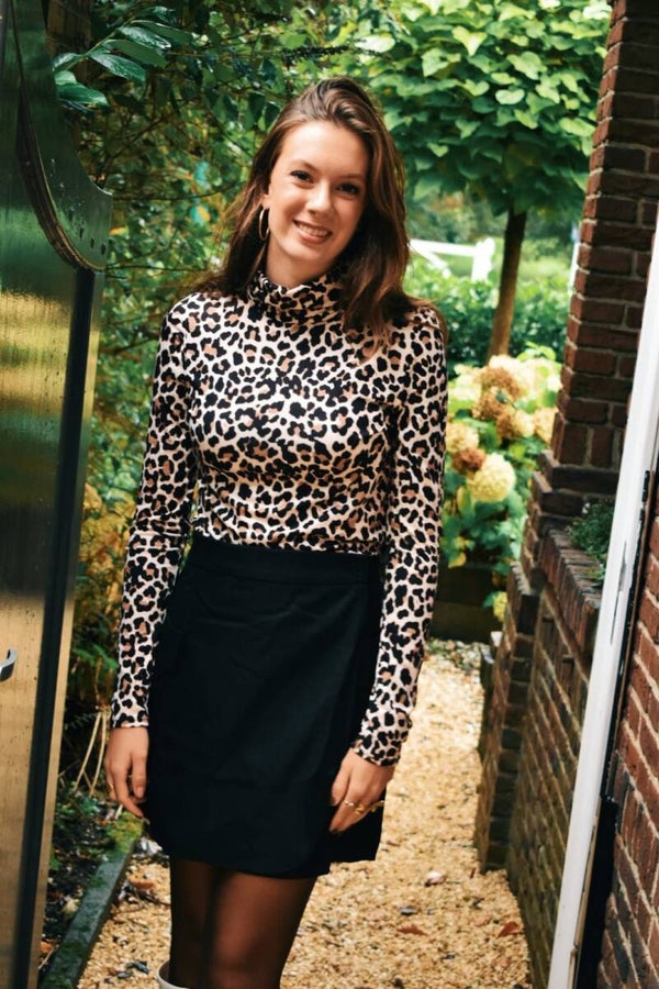 Black autumn skirt