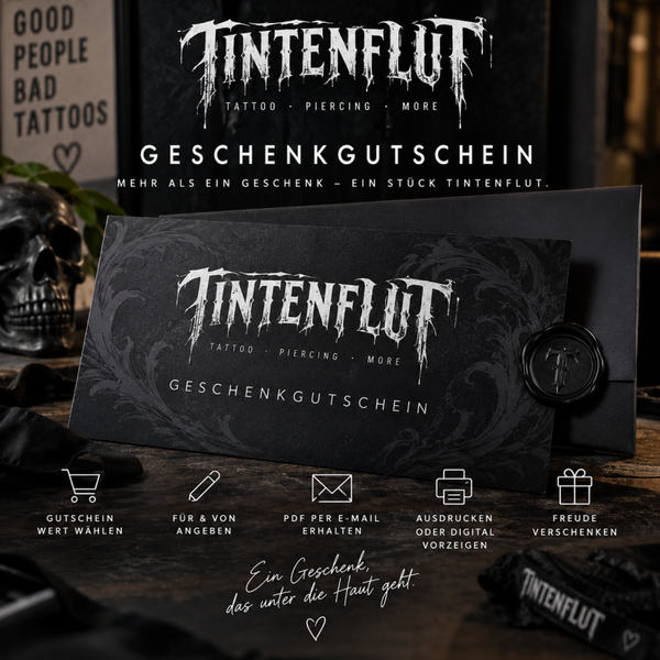 TINTENFLUT Geschenkgutschein – Digital als PDF