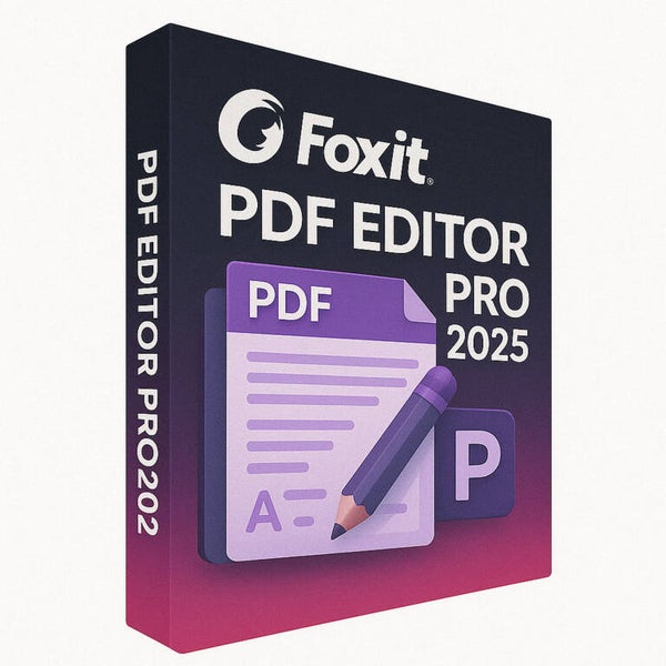 Foxit PDF Editor Pro 2025 - Windows 32/64 bits