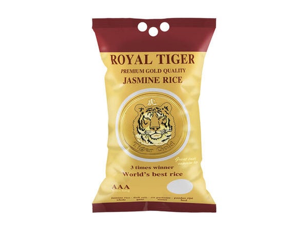 Royal Tiger Premium Gold Jasmine Rice 5kg