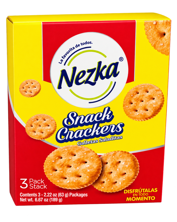 Galletas 3caja x $5.00