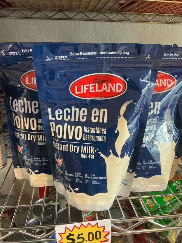 LECHE en polvo