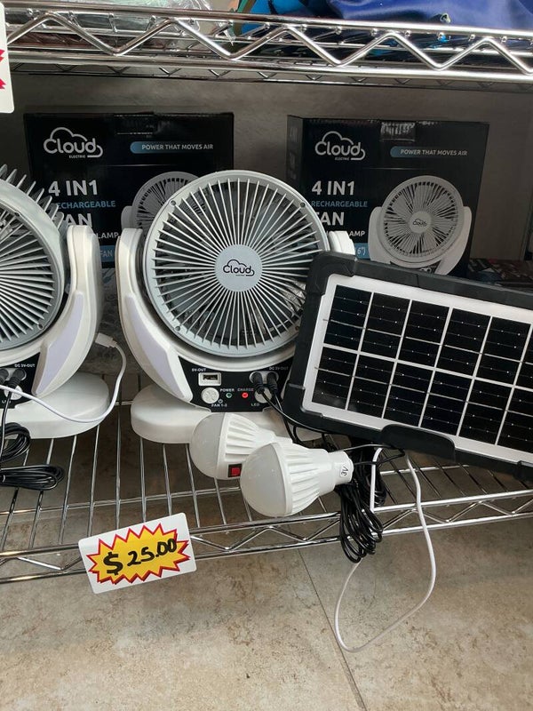 Ventilador lampara