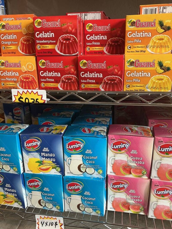 Refrescos 4cajas x $10.00