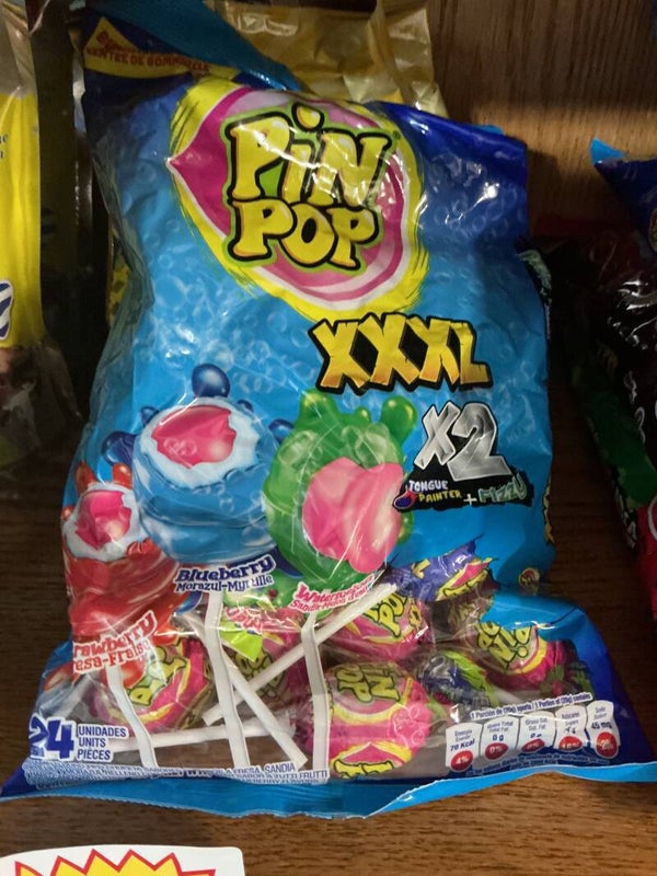 Paquete de chupa chupa
