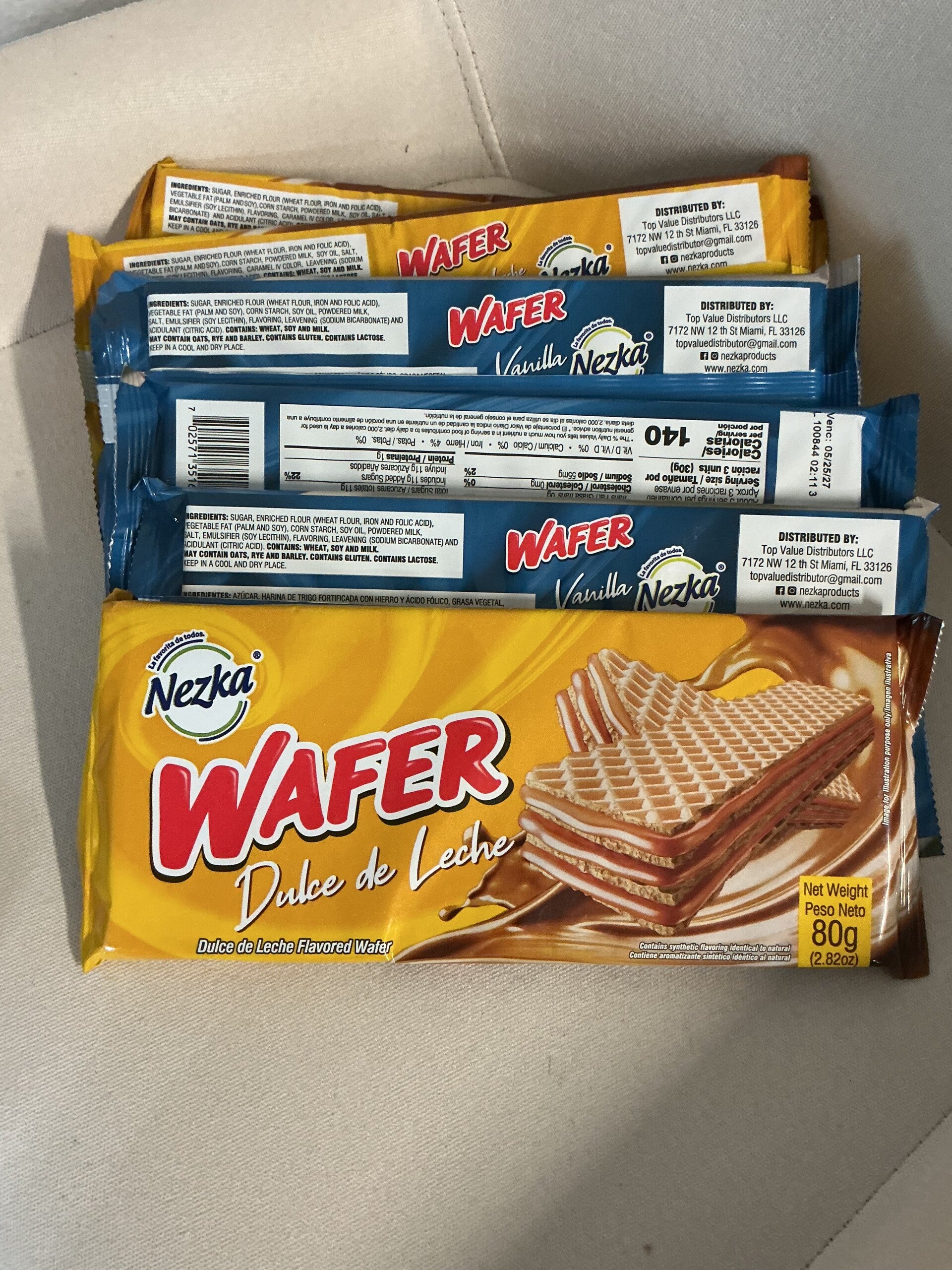 Sorbetos 6x$5.00