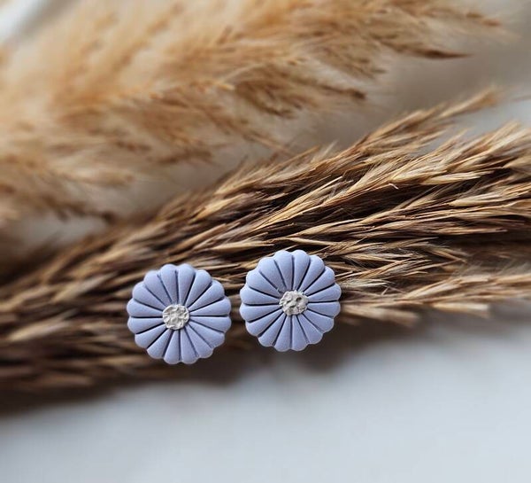 Stud Flower | blauw